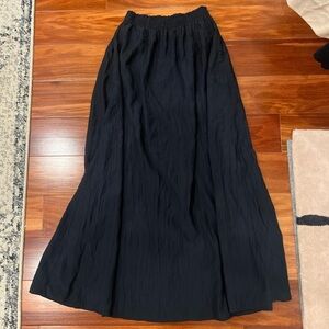 Abercrombie and Fitch Black Maxi Skirt